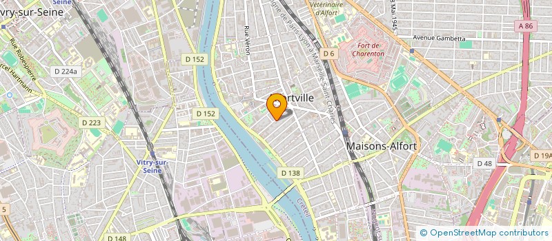 localisation de l'entreprise MONSIEUR RAPHAEL IACONE à ALFORTVILLE