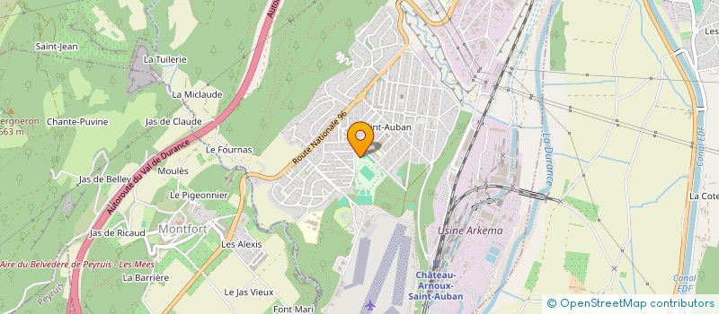 localisation de l'entreprise MONSIEUR RAPHAEL INTRYS à CHATEAU-ARNOUX-SAINT-AUBAN