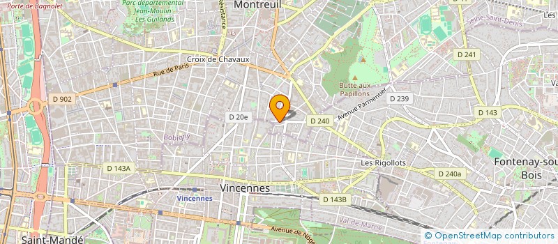 localisation de l'entreprise MONSIEUR RAPHAEL ISRAEL à MONTREUIL