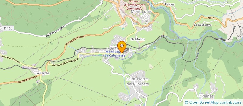 localisation de l'entreprise MONSIEUR RAPHAEL IZARD  LA CABANASSE