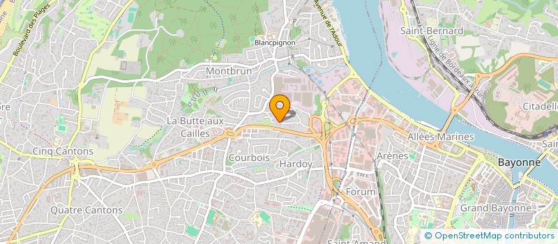 localisation de l'entreprise MONSIEUR RAPHAEL JACQUET  ANGLET