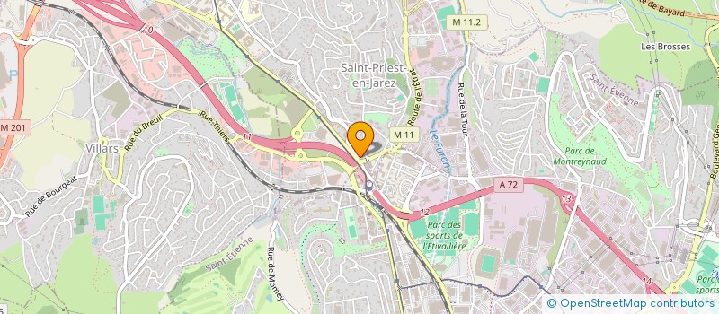 localisation de l'entreprise MONSIEUR RAPHAEL JAFFRE  SAINT-PRIEST-EN-JAREZ