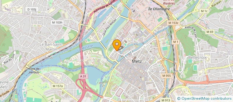 localisation de l'entreprise MONSIEUR RAPHAEL JANSSEN  METZ