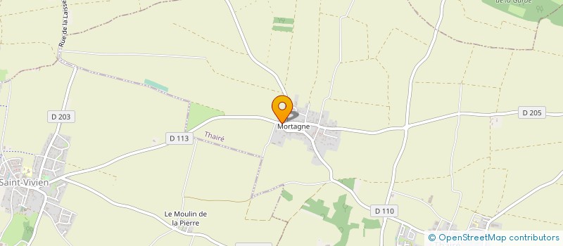 localisation de l'entreprise MONSIEUR RAPHAEL JAVALOYES à THAIRE