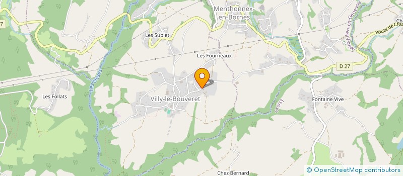 localisation de l'entreprise MONSIEUR RAPHAEL JEANTET  VILLY-LE-BOUVERET