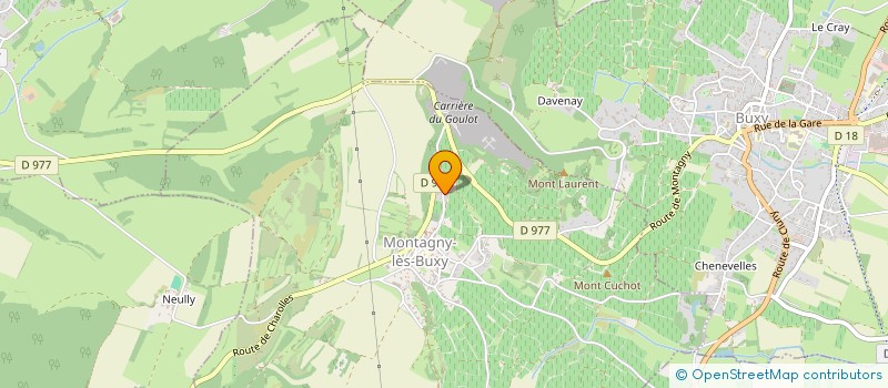 localisation de l'entreprise MONSIEUR RAPHAEL JOBLOT à MONTAGNY-LES-BUXY