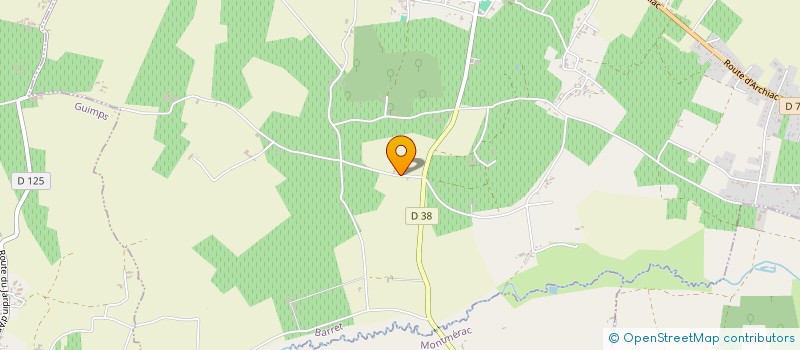 localisation de l'entreprise MONSIEUR RAPHAEL JOLLET  BARRET