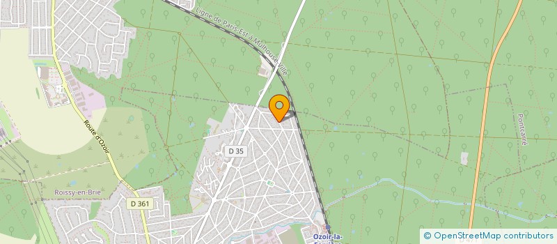 localisation de l'entreprise MONSIEUR RAPHAEL JOSSE  OZOIR-LA-FERRIERE