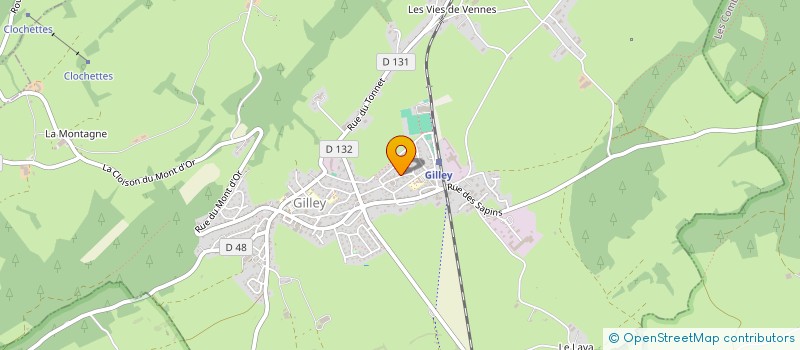 localisation de l'entreprise MONSIEUR RAPHAEL JOURNOT  GILLEY