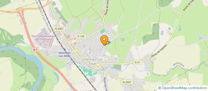 localisation de l'entreprise MONSIEUR RAPHAEL JOYEAU  VARENNES-SUR-ALLIER