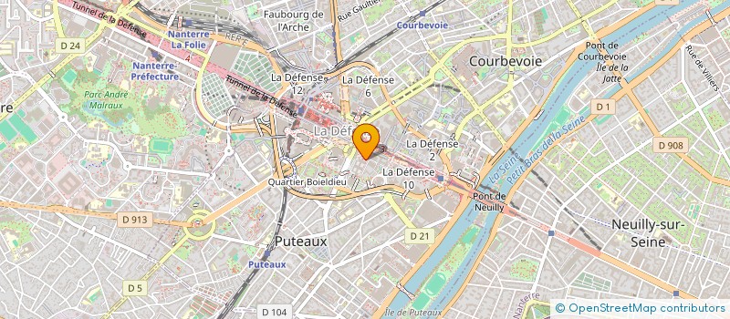 localisation de l'entreprise MONSIEUR RAPHAEL KAHN  PUTEAUX