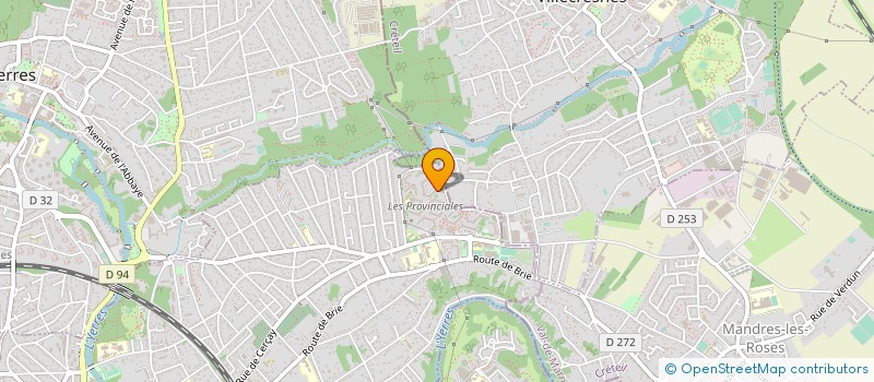 localisation de l'entreprise MONSIEUR RAPHAEL KANZA-NDONZOAO  BRUNOY