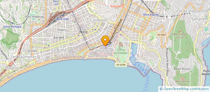 localisation de l'entreprise MONSIEUR RAPHAEL KARDESCH  NICE