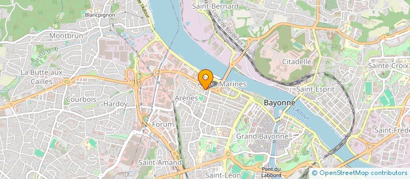 localisation de l'entreprise MONSIEUR RAPHAEL KARTNER à BAYONNE