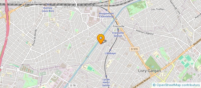 localisation de l'entreprise MONSIEUR RAPHAEL KASSOURI à AULNAY-SOUS-BOIS