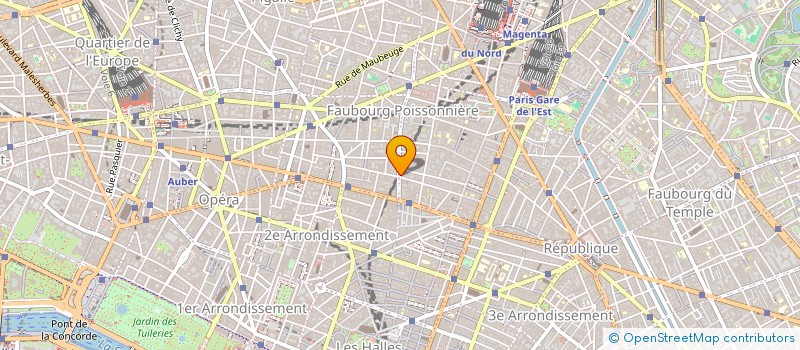 localisation de l'entreprise MONSIEUR RAPHAEL KERVRAN  PARIS