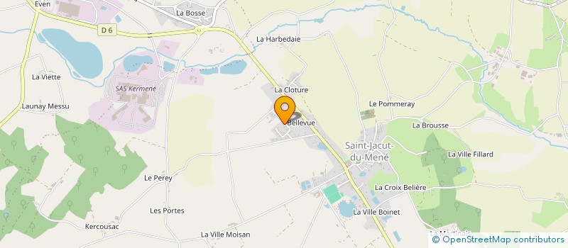 localisation de l'entreprise MONSIEUR RAPHAEL KLOUGE à LE MENE