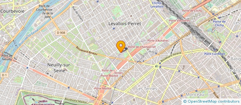 localisation de l'entreprise MONSIEUR RAPHAEL KNEIFE à LEVALLOIS-PERRET