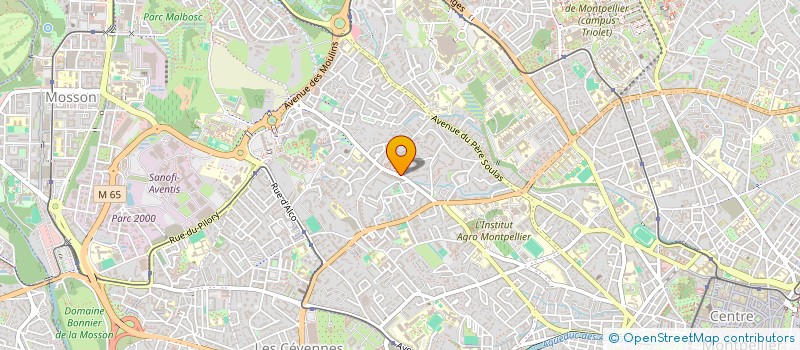 localisation de l'entreprise MONSIEUR RAPHAEL KOEBERLE à MONTPELLIER