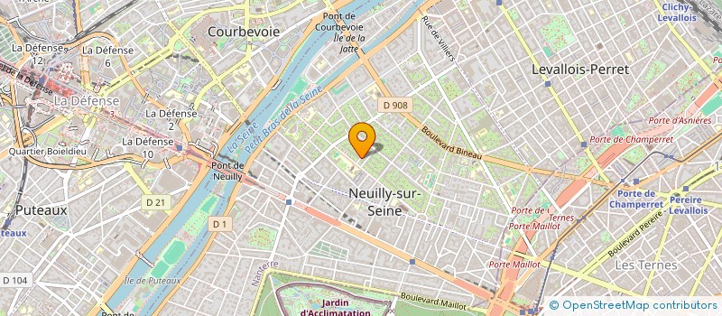 localisation de l'entreprise MONSIEUR RAPHAEL KOSKAS à NEUILLY-SUR-SEINE