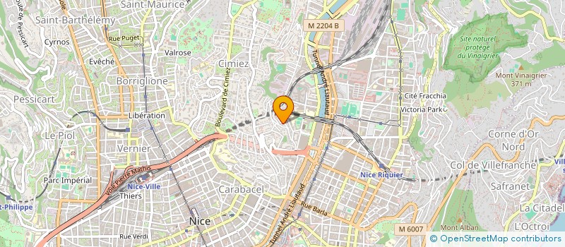 localisation de l'entreprise MONSIEUR RAPHAEL KRAUS  NICE