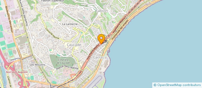 localisation de l'entreprise MONSIEUR RAPHAEL KULA à NICE