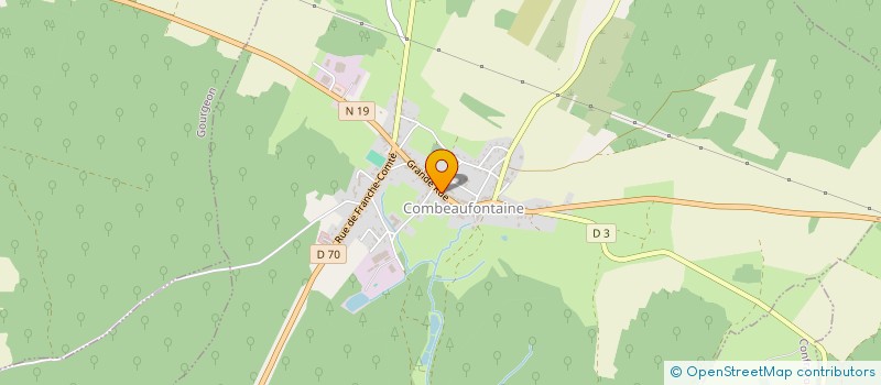 localisation de l'entreprise MONSIEUR RAPHAEL LACOMBE  VESOUL