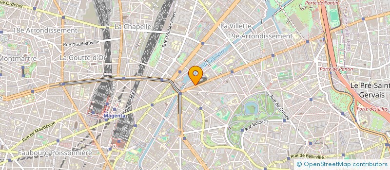 localisation de l'entreprise MONSIEUR RAPHAEL LAFORGUE  PARIS