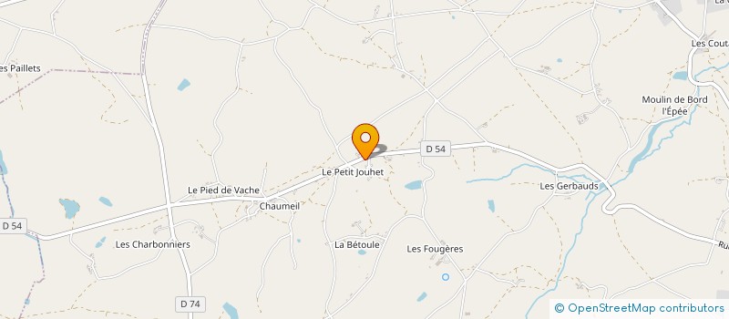 localisation de l'entreprise MONSIEUR RAPHAEL LAGRANGE à SAINT-DENIS-DE-JOUHET
