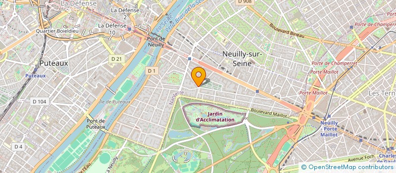 localisation de l'entreprise MONSIEUR RAPHAEL LAHAUSSOIS à NEUILLY-SUR-SEINE