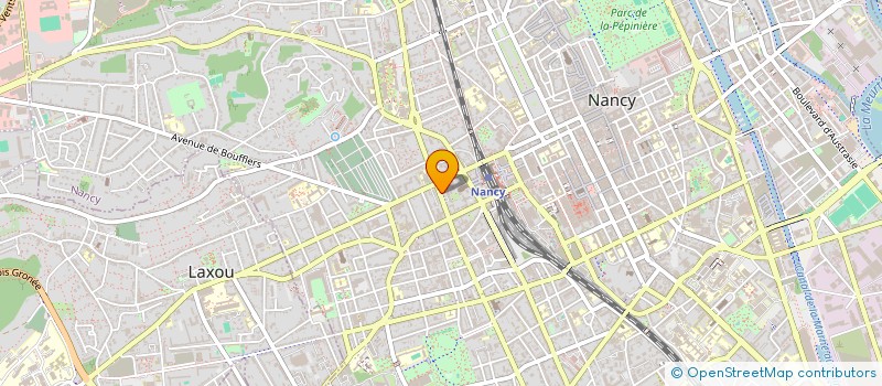 localisation de l'entreprise MONSIEUR RAPHAEL LAHEURTE  NANCY
