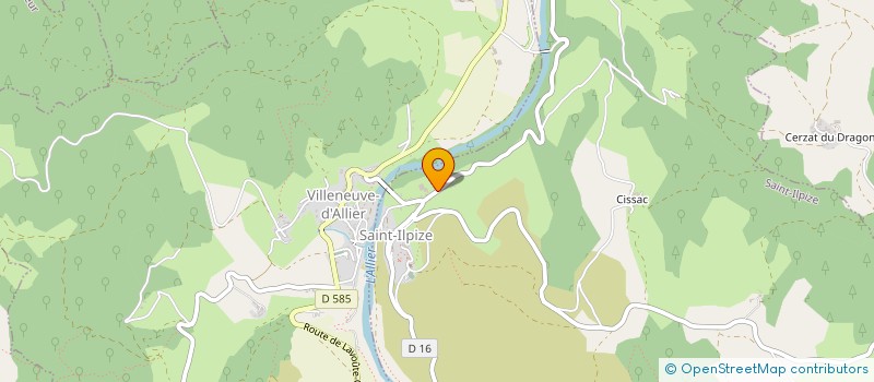 localisation de l'entreprise MONSIEUR RAPHAEL LANCIER  SAINT-ILPIZE