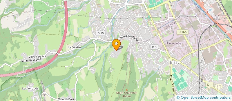 localisation de l'entreprise MONSIEUR RAPHAEL LASSIAZ  LA MOTTE-SERVOLEX