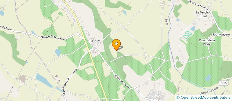 localisation de l'entreprise MONSIEUR RAPHAEL LAUR  TECOU