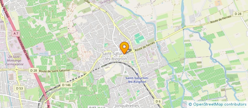 localisation de l'entreprise MONSIEUR RAPHAEL LAURETTA  SAINT-SATURNIN-LES-AVIGNON