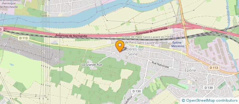 localisation de l'entreprise MONSIEUR RAPHAEL LE GRAET  MEZIERES-SUR-SEINE