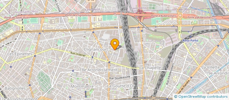 localisation de l'entreprise MONSIEUR RAPHAEL LE GRAND DE MERCEY  PARIS