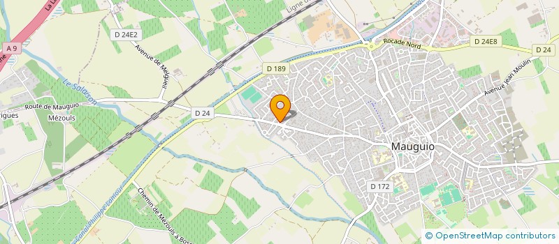 localisation de l'entreprise MONSIEUR RAPHAEL LE MEUR  MAUGUIO