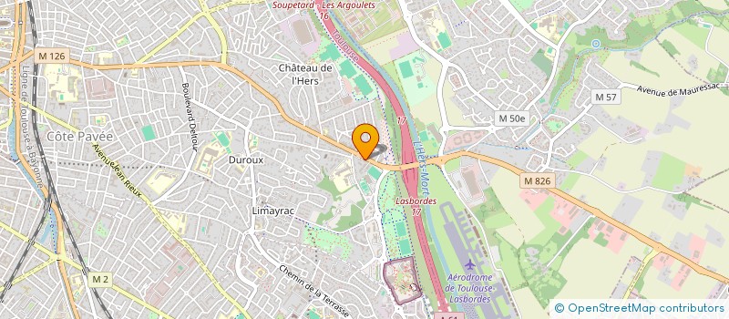 localisation de l'entreprise MONSIEUR RAPHAEL LEBLANC  TOULOUSE