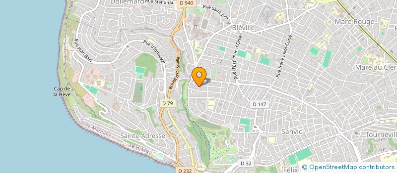 localisation de l'entreprise MONSIEUR RAPHAEL LEBLOND  LE HAVRE