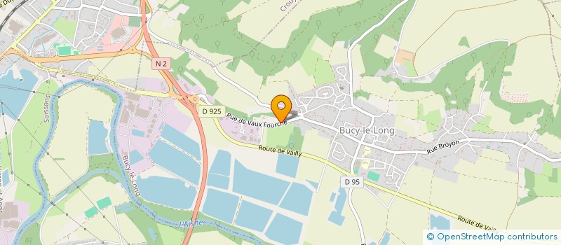 localisation de l'entreprise MONSIEUR RAPHAEL LEBOUCHER  BUCY-LE-LONG