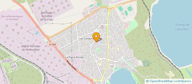 localisation de l'entreprise MONSIEUR RAPHAEL LEBRETON  FOS-SUR-MER