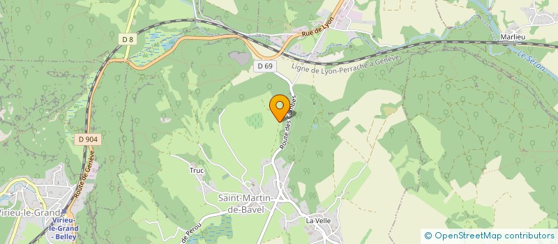 localisation de l'entreprise MONSIEUR RAPHAEL LECLERCQ  TALISSIEU