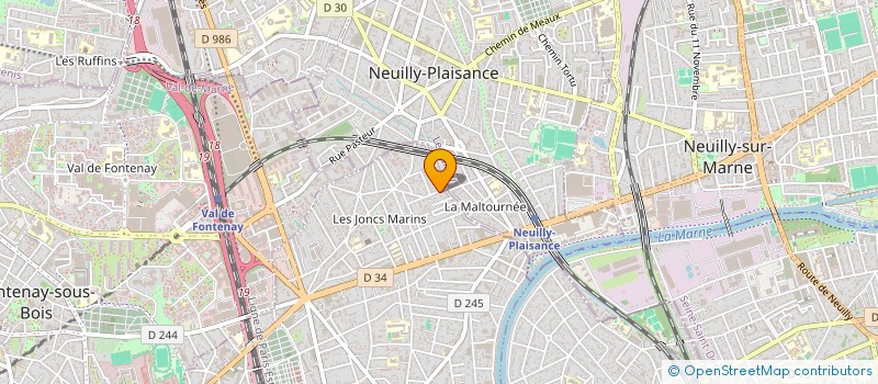 localisation de l'entreprise MONSIEUR RAPHAEL LEIGNEL  LE PERREUX-SUR-MARNE