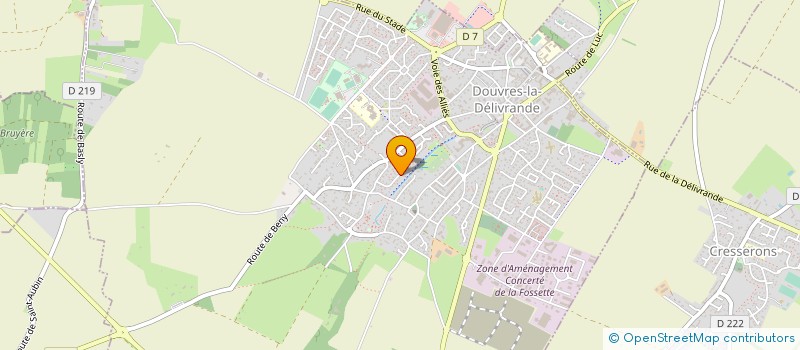 localisation de l'entreprise MONSIEUR RAPHAEL LEMETEYER à DOUVRES-LA-DELIVRANDE