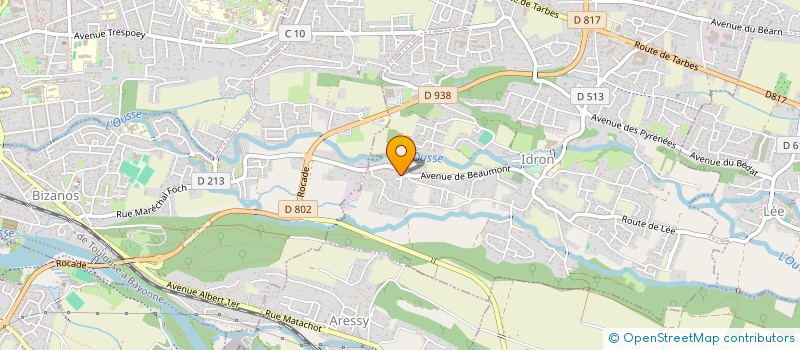 localisation de l'entreprise MONSIEUR RAPHAEL LENCREROT  IDRON