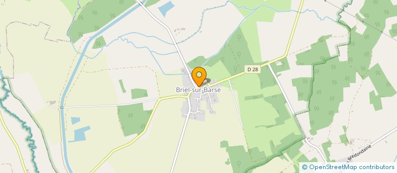 localisation de l'entreprise MONSIEUR RAPHAEL LENFUME à BRIEL-SUR-BARSE