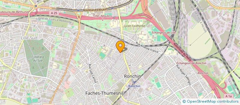 localisation de l'entreprise MONSIEUR RAPHAEL LEPROMPT à LILLE