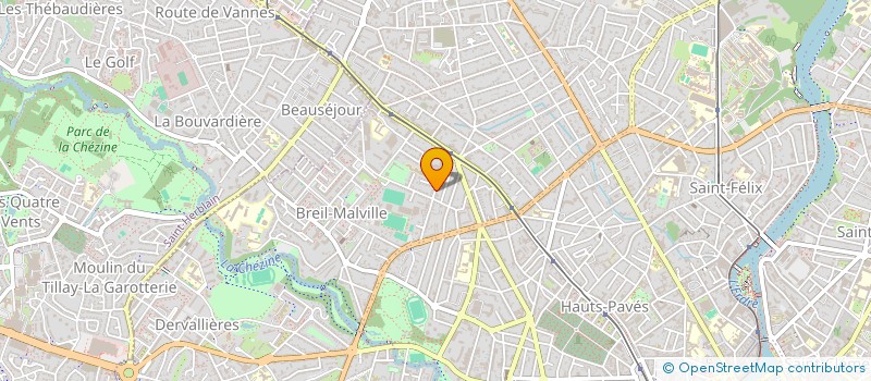 localisation de l'entreprise MONSIEUR RAPHAEL LERAYS  NANTES