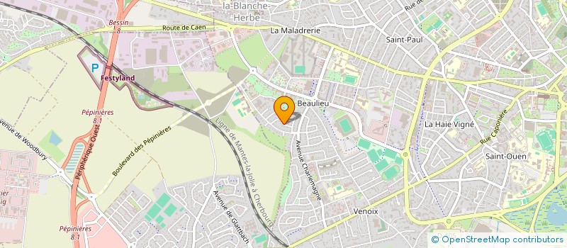 localisation de l'entreprise MONSIEUR RAPHAEL LETOURMY à CAEN
